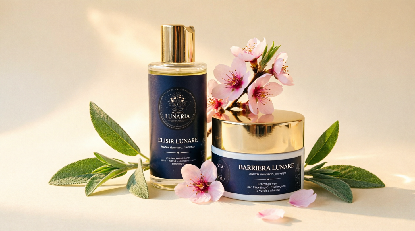 Percorso Equilibrio Lunare – Crema Viso Anti-Smog + Olio Secco Nutriente