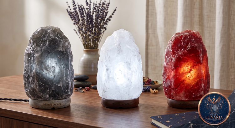 lampade di sale Himalaya rare