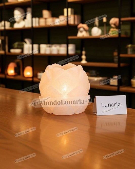 Portacandela di Sale Himalayano Rosa