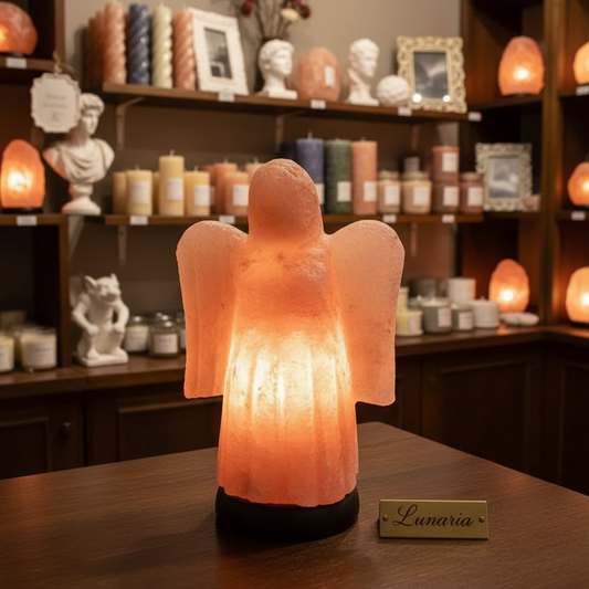 Angelo di luce - Lampada di sale Luce Cromoterapica & Purificante