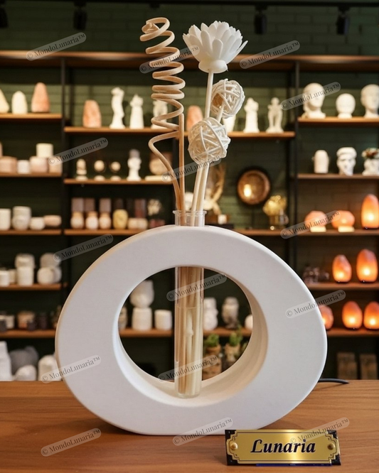ARMONIA TONDA - vaso in gesso ceramico
