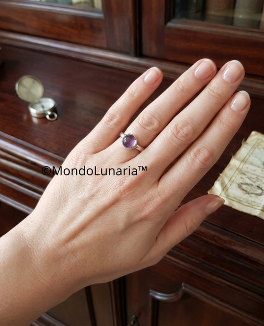 Anello Ametista  – Calma e Spiritualità