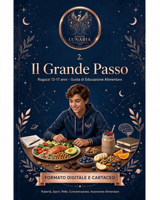 Nutrire con Consapevolezza: Guida all'Educazione Alimentare Il Grande Passo (12-17 anni) | Mondo Lunaria
