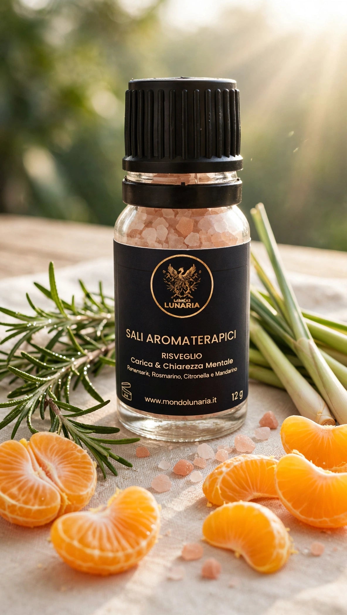 Sali Aromaterapici Energia – Limone, Arancia e Pompelmo
