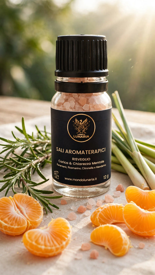 Sali Aromaterapici Energia – Limone, Arancia e Pompelmo