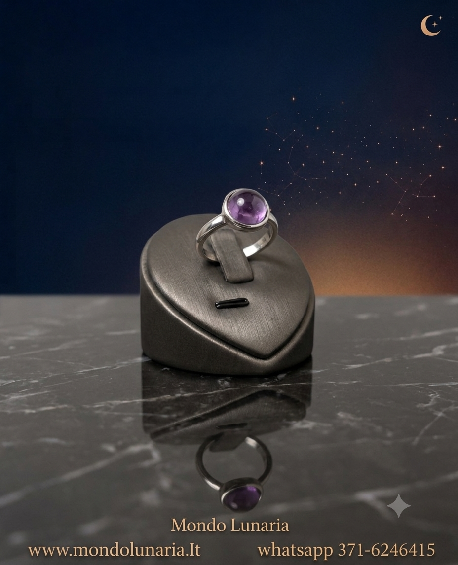Anello Ametista  – Calma e Spiritualità