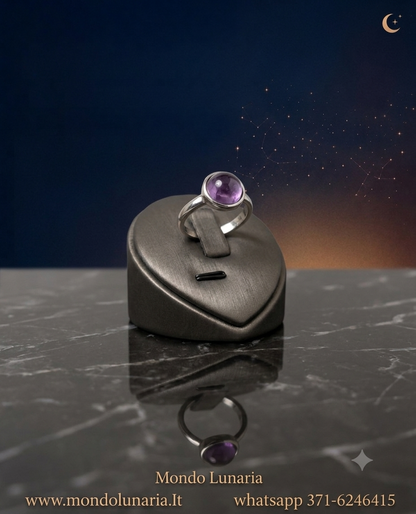 Anello Ametista  – Calma e Spiritualità