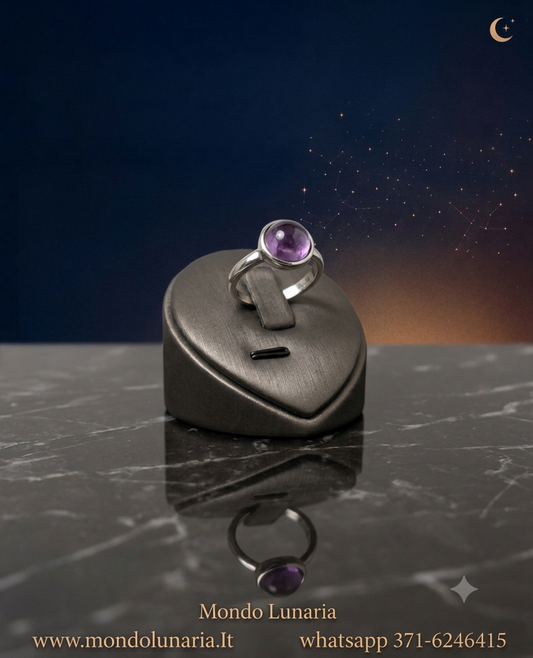 Anello Ametista  – Calma e Spiritualità