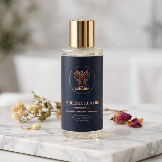Purezza Lunare – Gel Detergente Viso con Acqua di Matcha e Acido Lattico